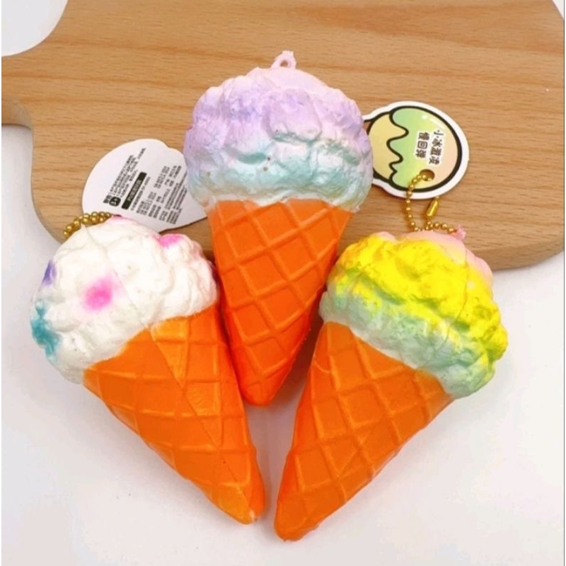 Mainan Squishy Es Krim Lucu dan Imut