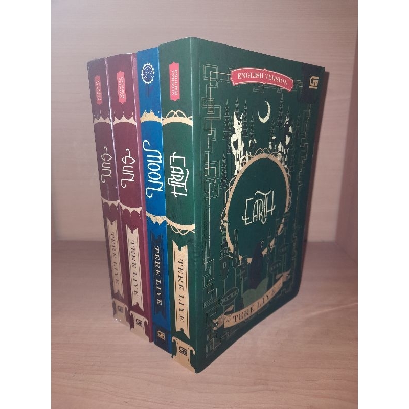 [Original] Novel Tere Liye - Sun, Moon | Earth Series - (Preloved / Bekas)