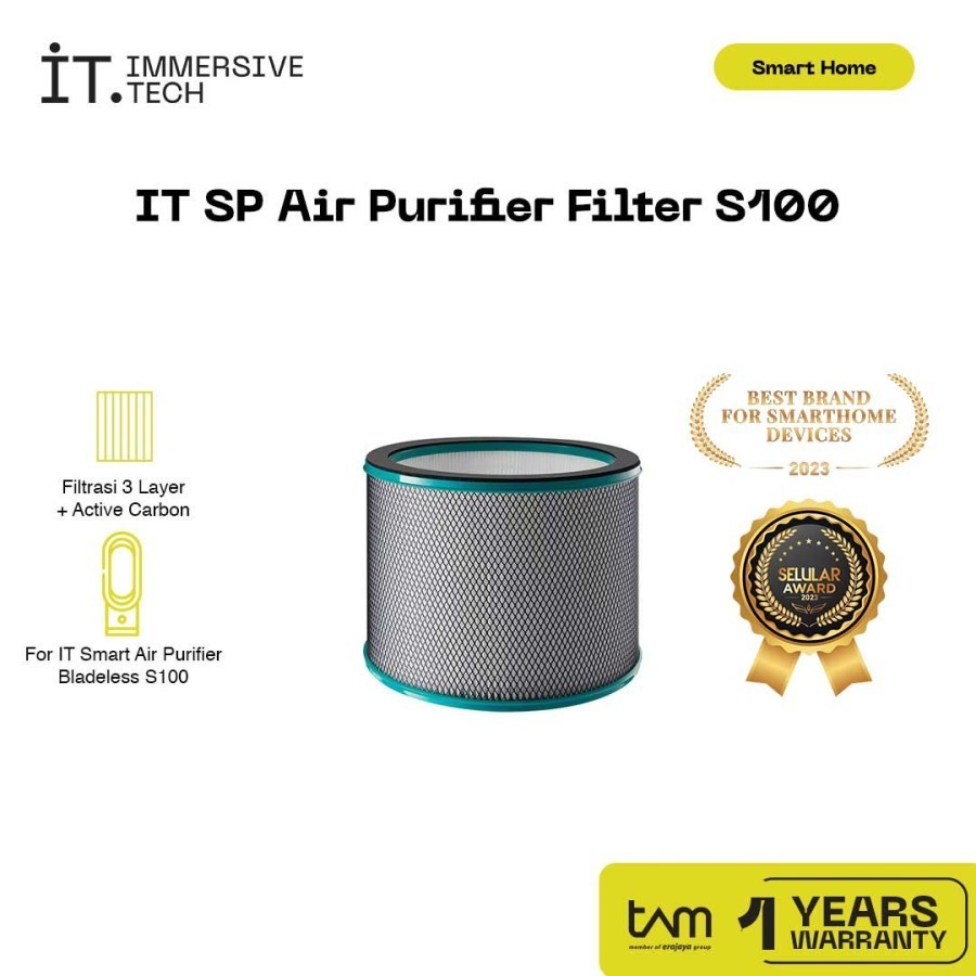 IT Air Purifier Filter Pengganti S100
