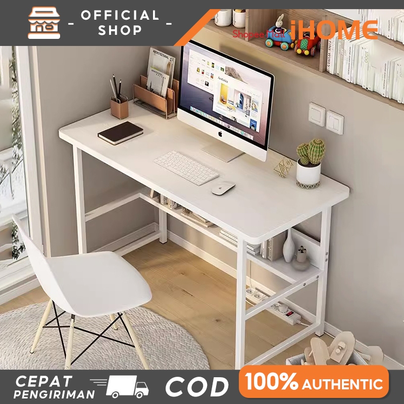iHOME Meja Kerja Komputer Dengan Partisi (A160 120CM*45CM)
