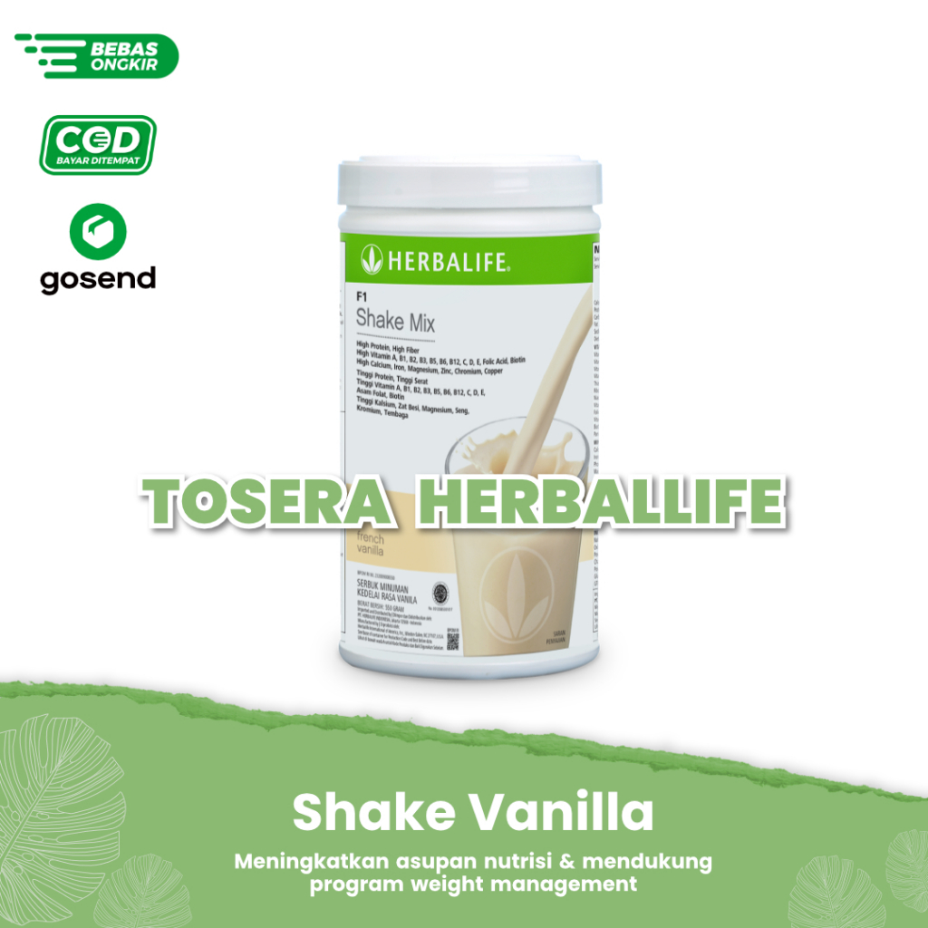 Herbalife Shake Original-Herba Life Shake-Shake Herbalife Vanila
