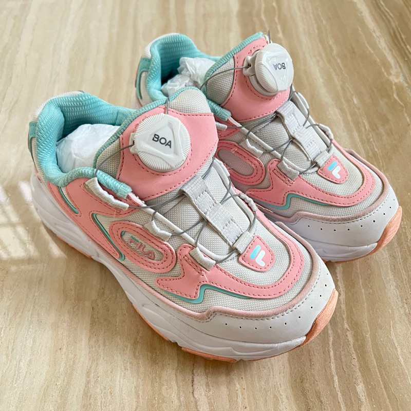 Preloved Sepatu Fila Kids Retro Jogger Volante Anak Pink Sz 33
