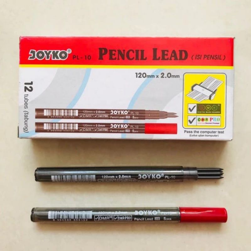 Isi Pensil Mekanik Joyko PL-10 2B 2.0mm