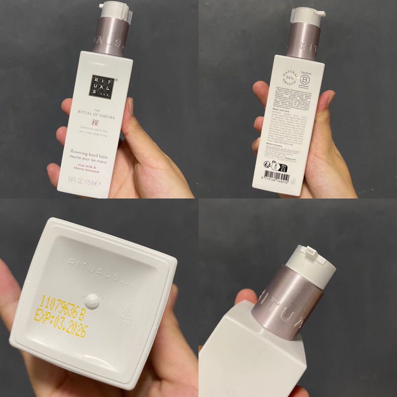 NEW. RITUALS THE RITUAL OF SAKURA FLOWERING HAND BALM 175ml