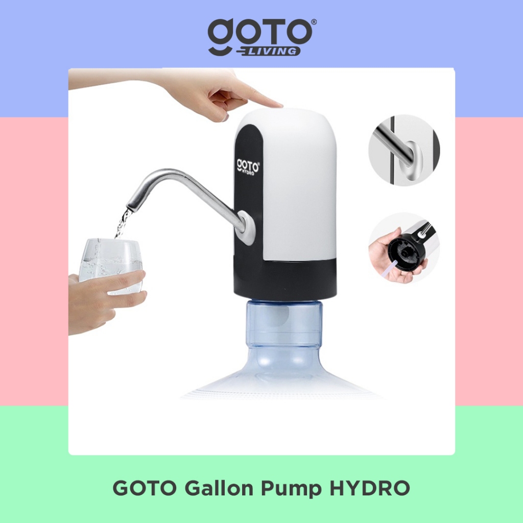 Goto Hydro Pompa Galon Elektrik Dispenser Air Minum Gallon Image 4