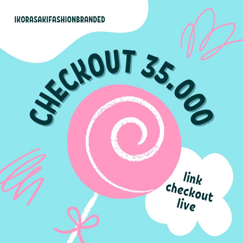 

✨BIG SALE✨ LINK CHECKOUT Rp35.000 gas !!