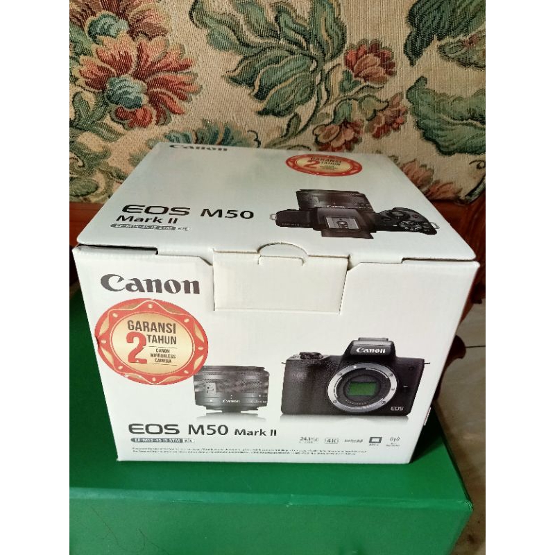 kamera Mirrorless canon m50 mark ll 128gb