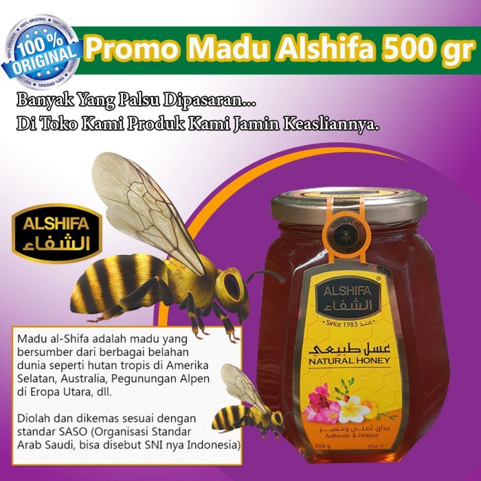 

MADU ALSHIFA Natural Honey 500gr
