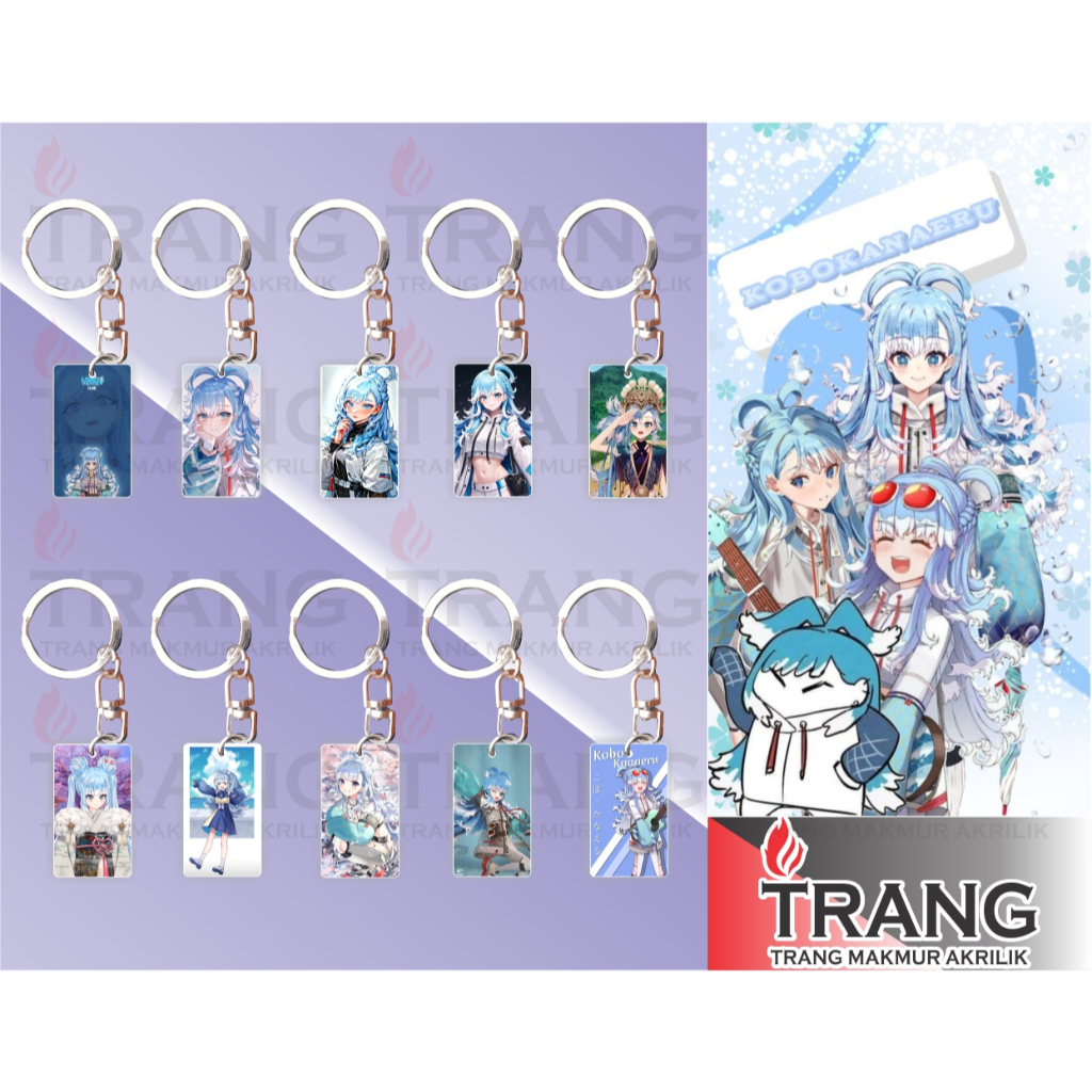 Gantungan Kunci Akrilik Kobo Kanaeru / Keychain Acrylic Kobo Kanaeru