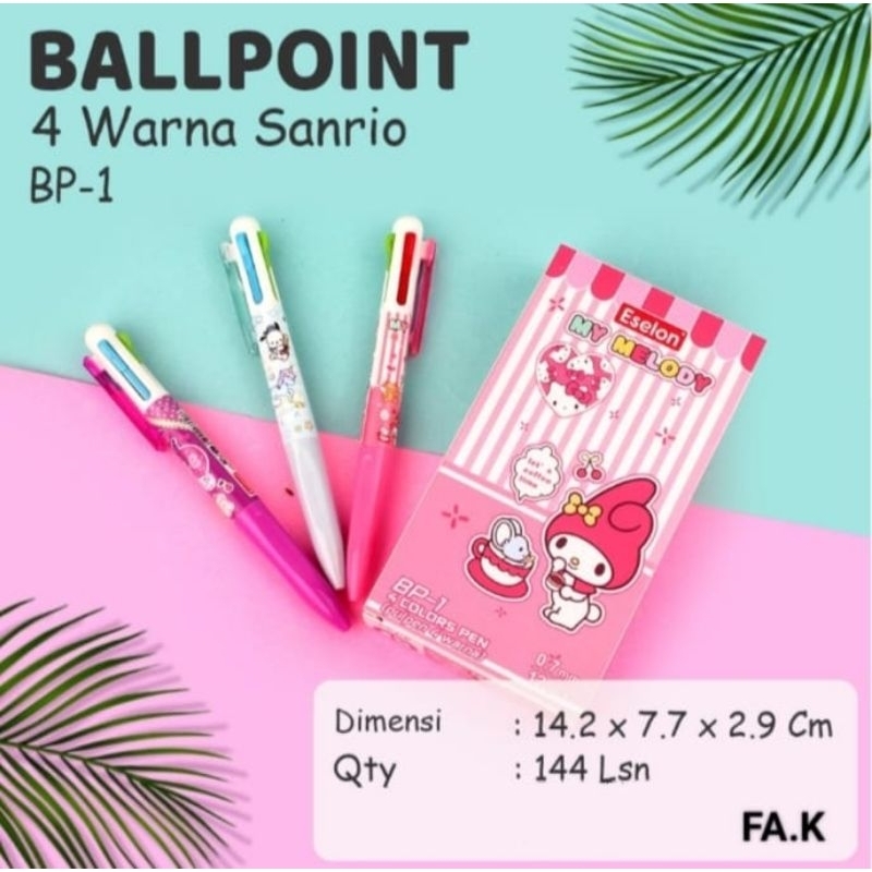 

Pulpen/Ballpoint/Pen 4 Warna
