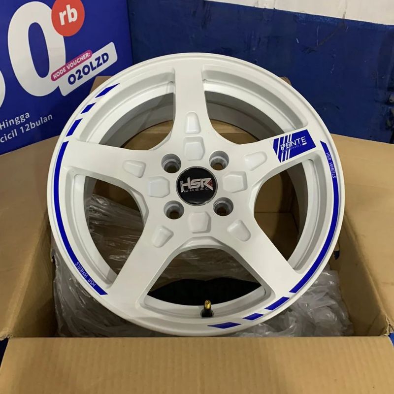 velg hsr PENTE promo ring 16 hole 4×100 untuk Mobilio, Vios, Yaris dll