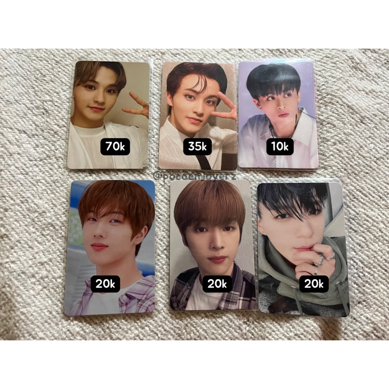 WTS PC NCT DREAM TC LAUNDRY MARK NOOT SUPERM HAECHAN JISUNG SUNGCHAN JENO 2 BADDIES