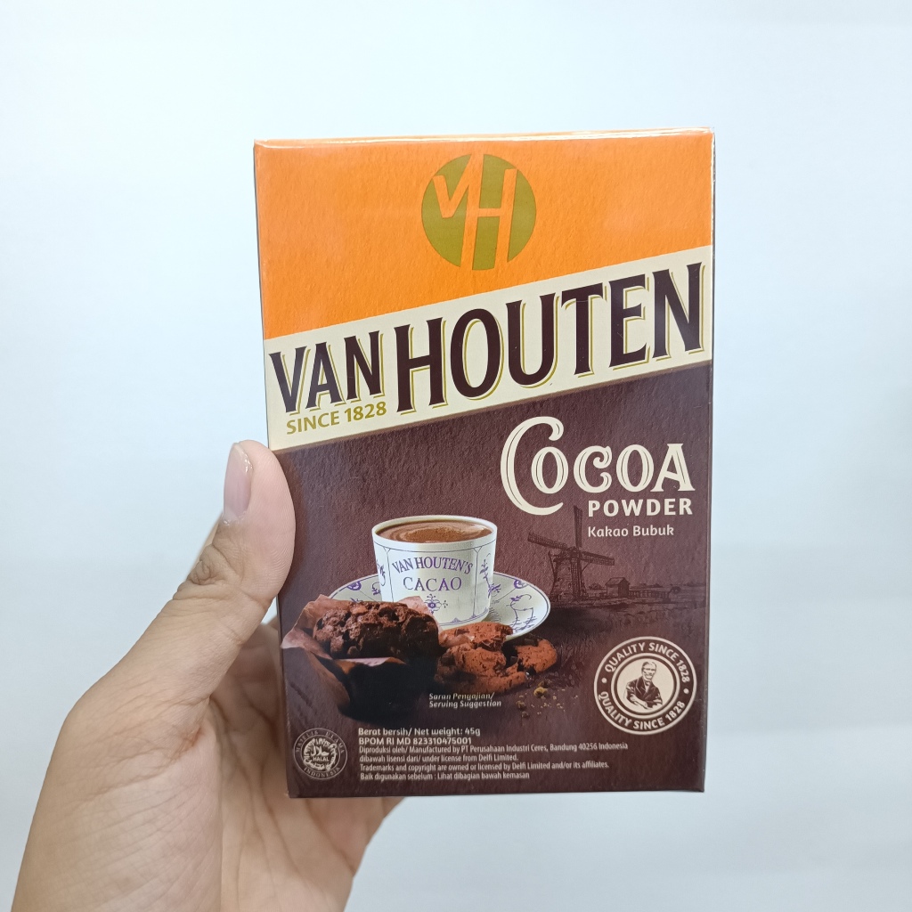 

COKLAT BUBUK / COCOA POWDER VAN HOUTEN 45G 90GR 165GR