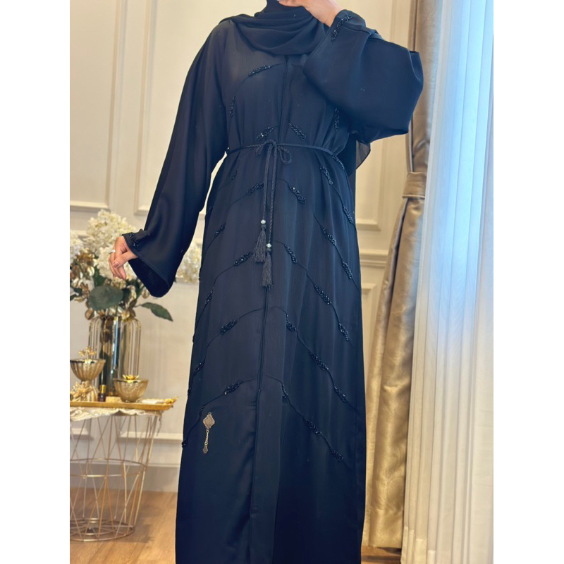 Abaya Najmat black