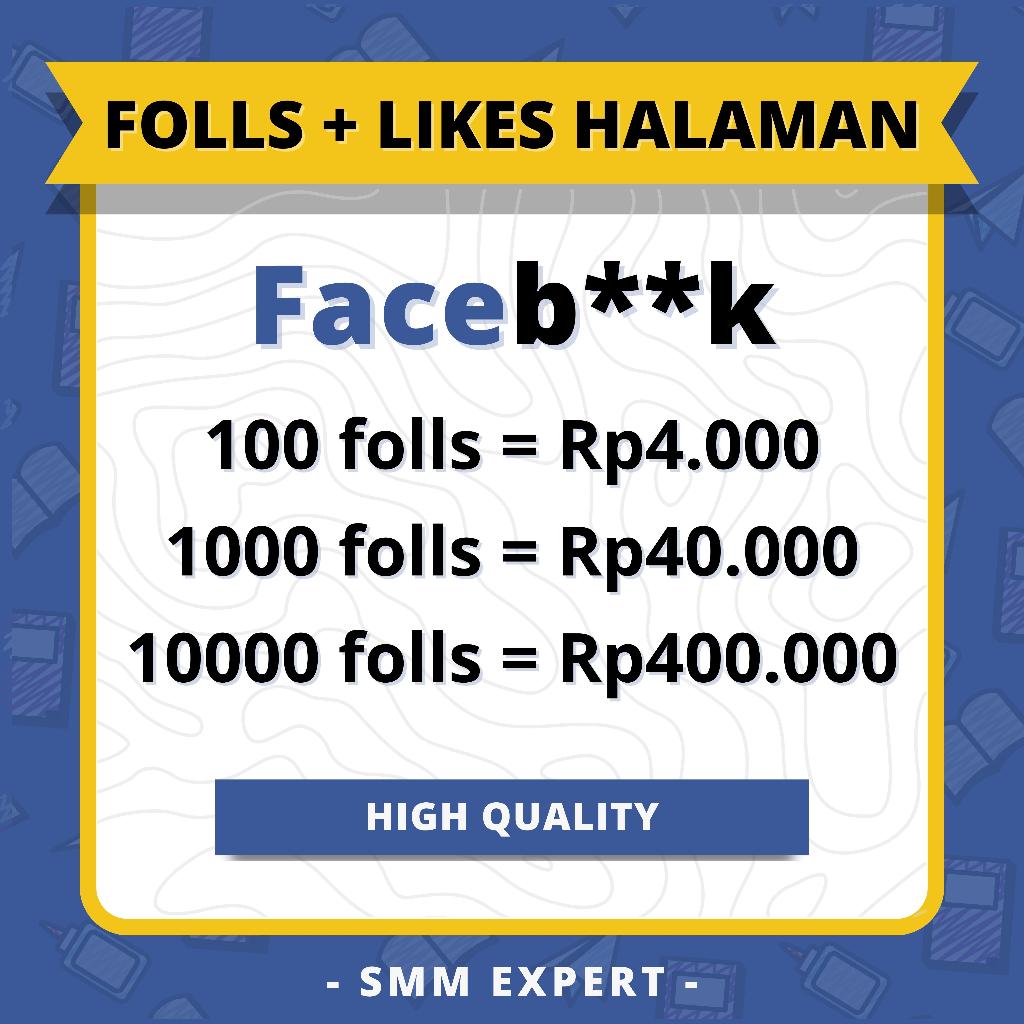 Followers Page Facebook Permanen Follower Bonus Likes - Menambah Pengikut Halaman Facebook
