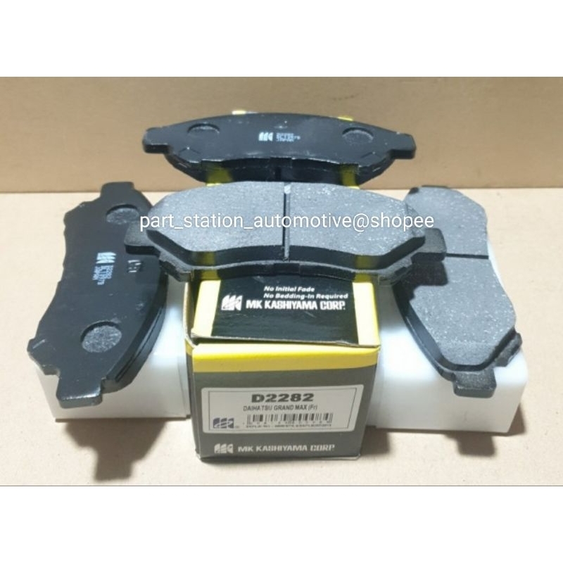 BRAKE PAD DAIHATSU GRAND MAX MK KUNING D2282