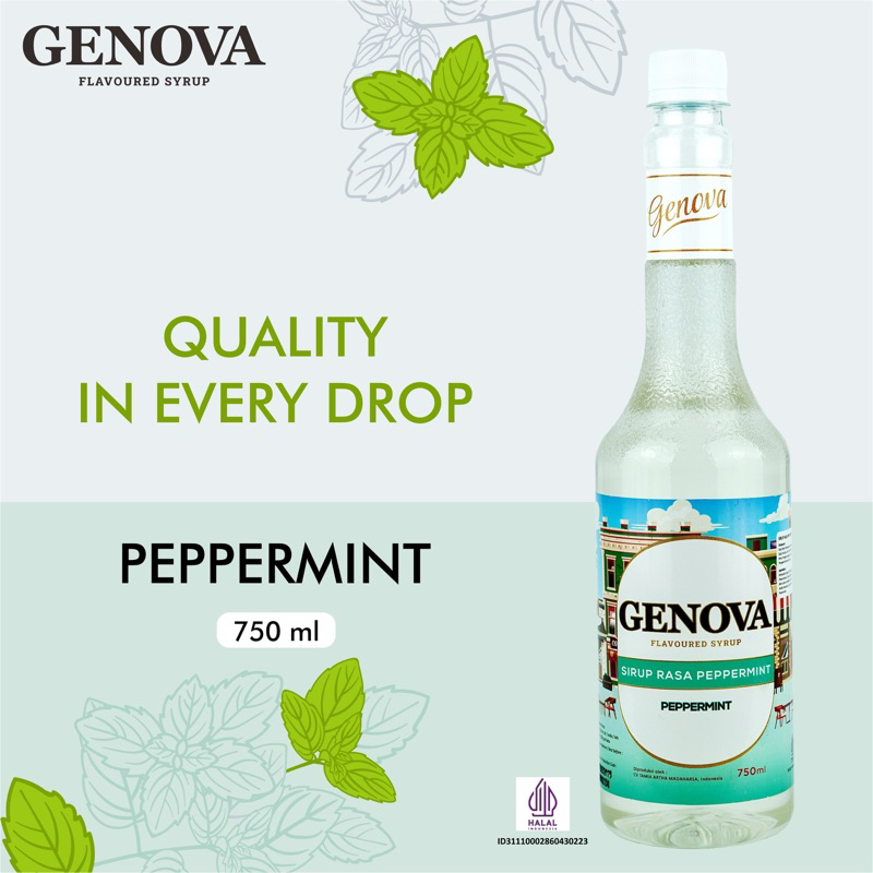 

Genova Peppermint Syrup 750ml