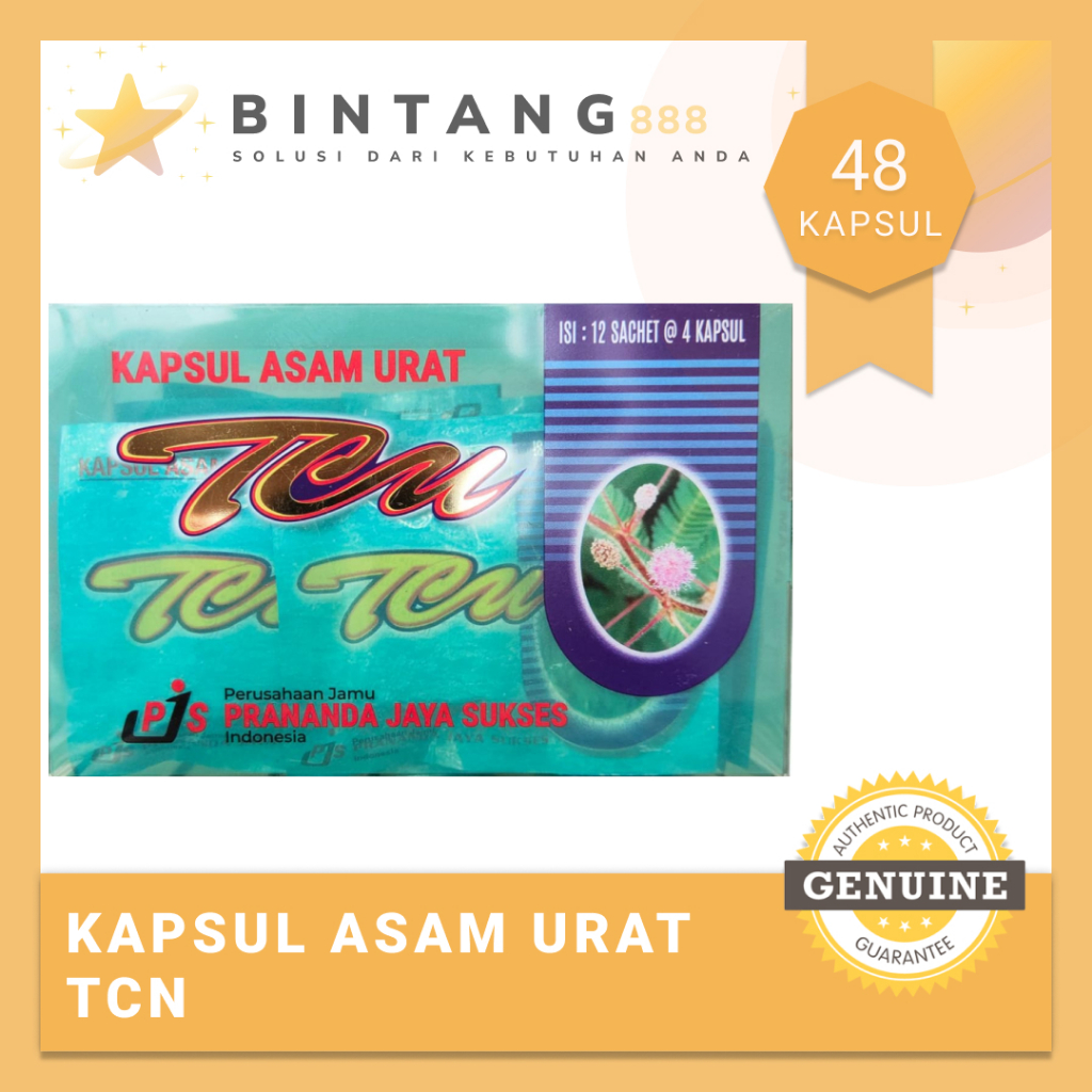 TCU Kapsul Original Obat Rematik - Asam Urat