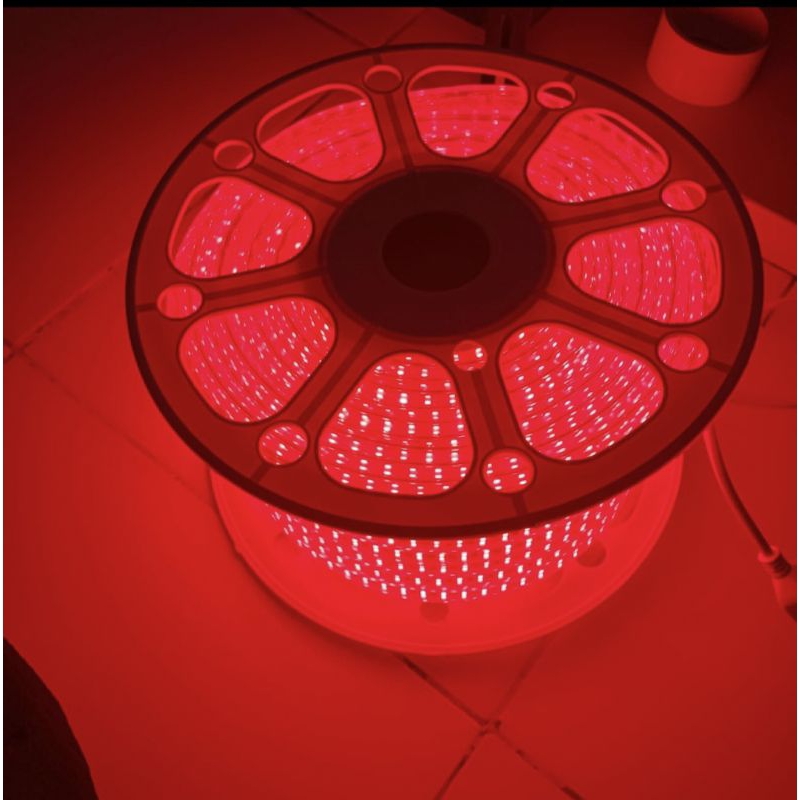 Led Strip Selang 2835 180led 50 meter Red Merah tebal Yiduo