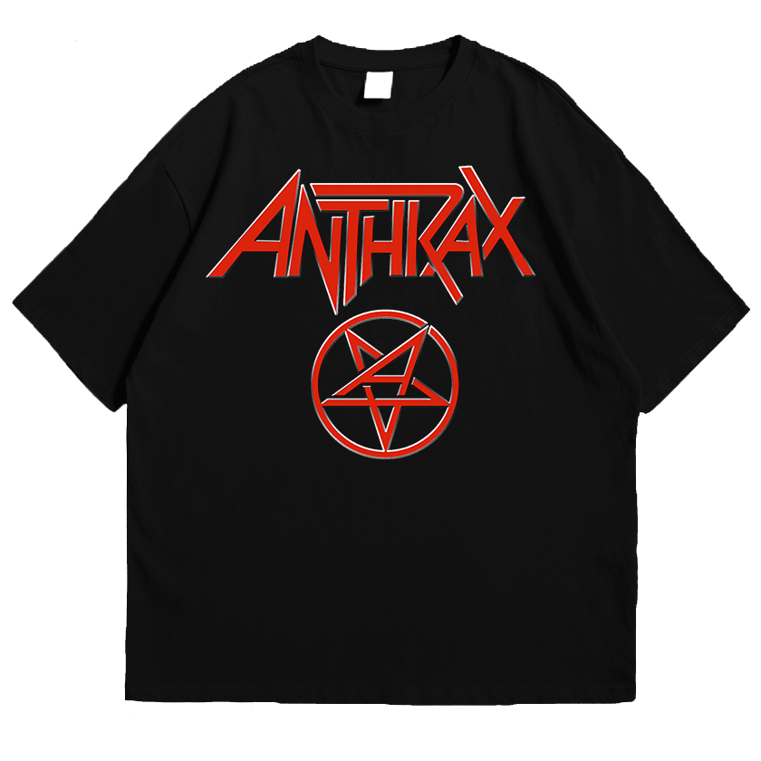 TShirt Band ANTHRAX Logo | Kaos Merch Music AB018