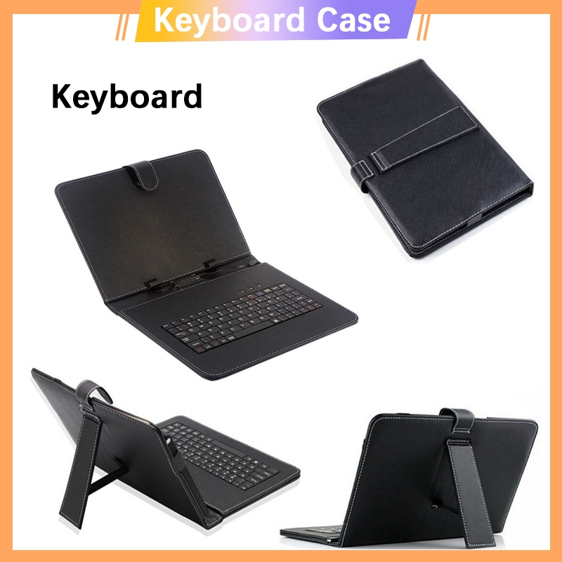 Tablet 8inch/10.1inch Universal Keyboard Case for Tablet PC Wire Micro Type-C USB Cable