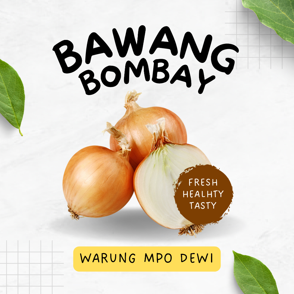 

Bawang Bombay / Bawang Bombai Segar