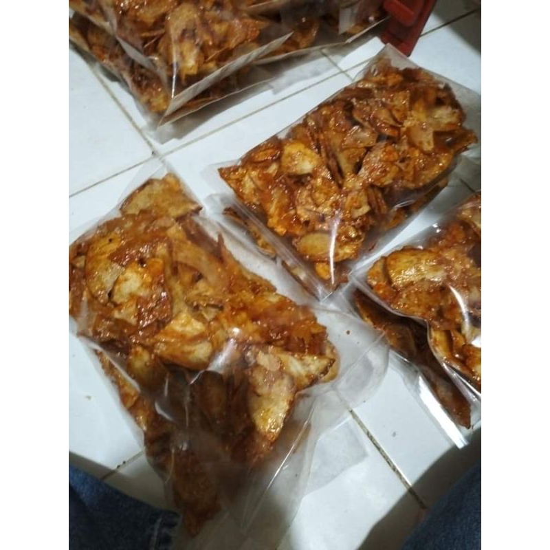 

keripik singkong pedas manis