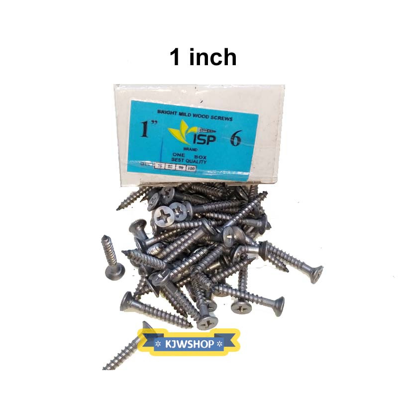 Sekrup Kayu Skrup Kayu Lemari Laci Engsel Pintu Wood Screw Obeng Kepala Plus +