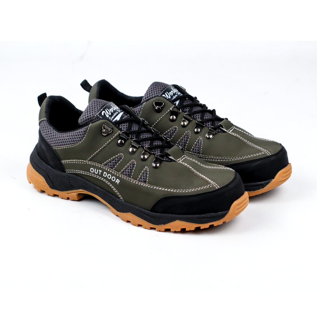 Sepatu Proyek Safety Sepatu Kerja Outdoor Original Pria Waterproof Sepatu Kerja Proyek Pria Wanita