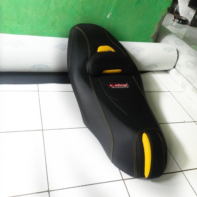 Jok Motor Xmax New Conected 2023 Xmax 2022 Kebawah Pendek MBtech Model Eropa