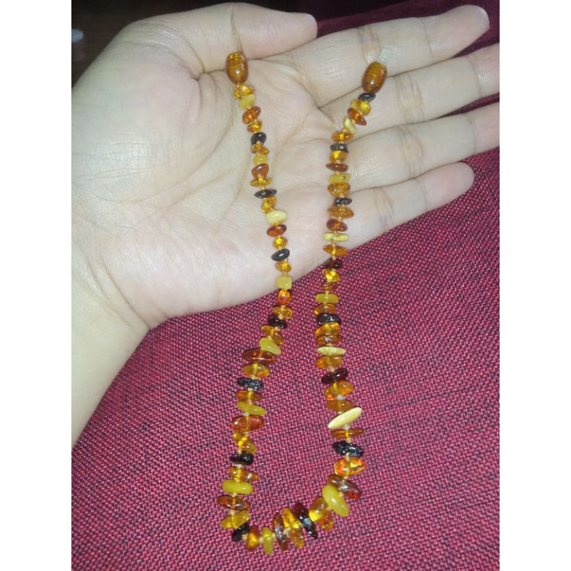 Kalung Amber Asli Baltic Bayi Balita (K19)