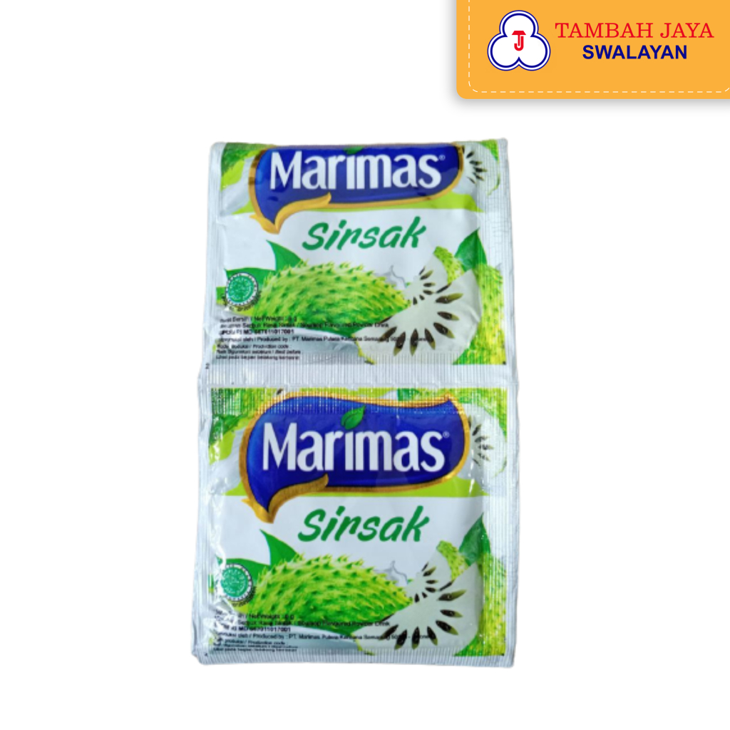 

Marimas Sirsak 1 Renceng isi 10 sachet