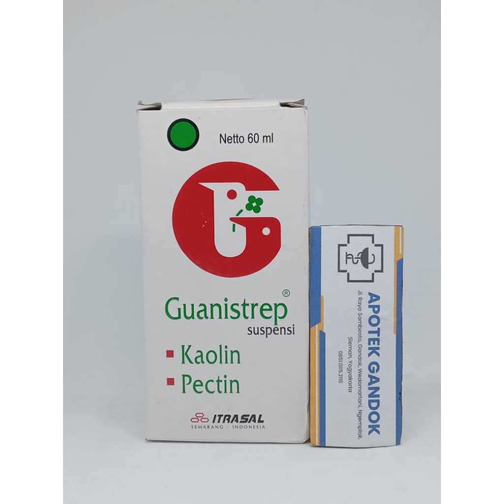 Guanistrep Sirup Obat Diare membantu menghentikan diare pada anak