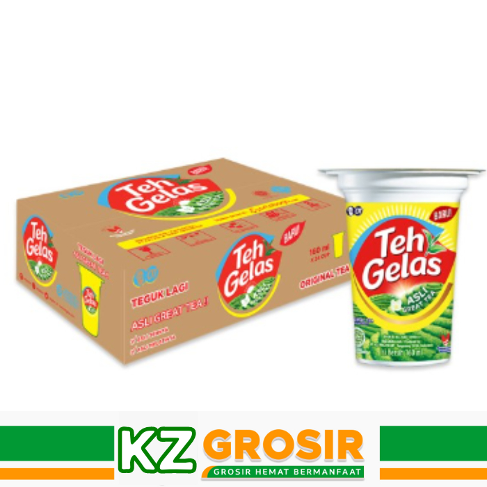 

Teh Gelas Cup 170ml (1 Dus isi 24 Cup)