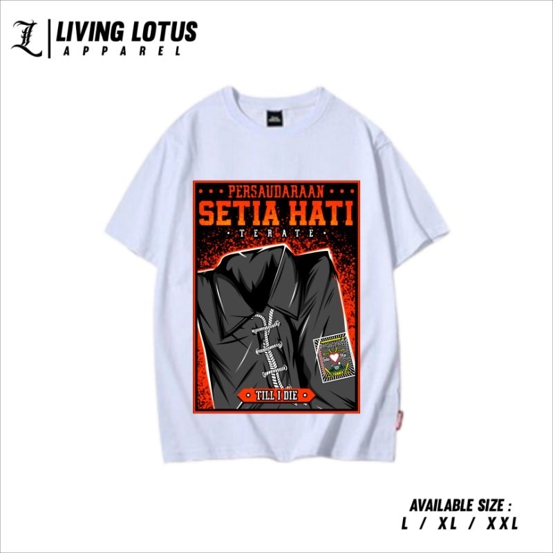 KAOS PSHT MOTIF SAKRAL PUTIH