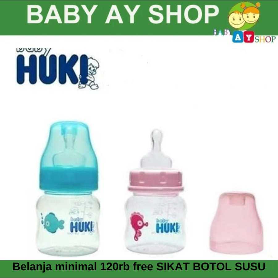 Huki Botol Susu Orthodontic Ppsp 60ml / Botol Susu Bayi Huki Kecil