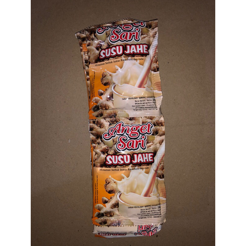 

Anget Sari Susu Jahe 10x25gr