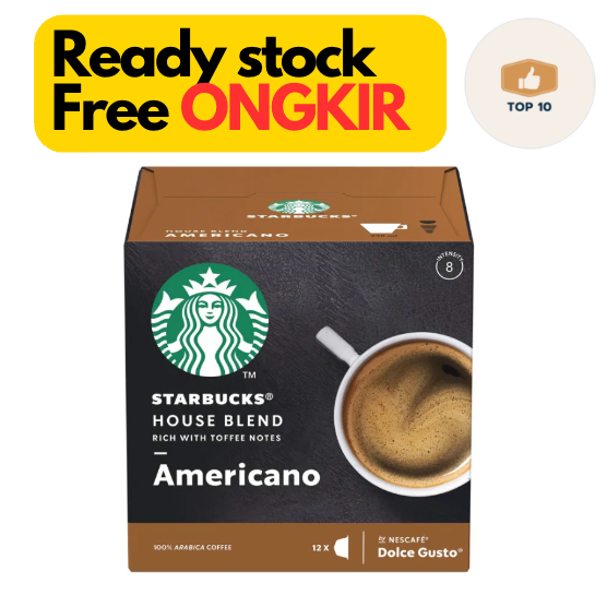 

Starbucks House Blend - Americano NESCAFE Dolce Gusto Coffee Capsules