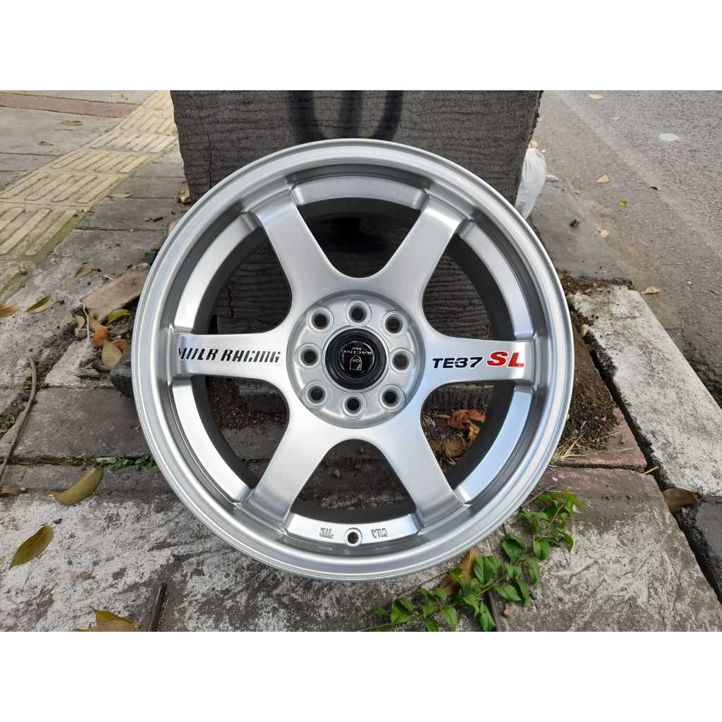VELG TE37 SL R15X7 H8X100-114,3 ET38 SILVER METALIC