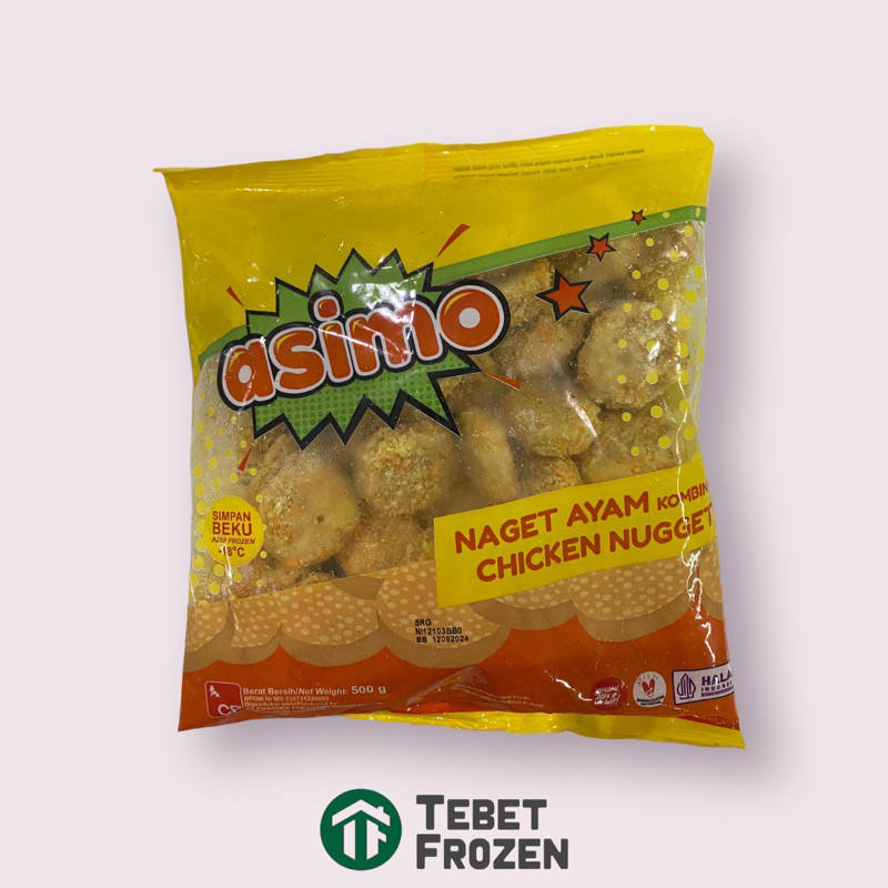 

ASIMO NUGGET AYAM 500GR - TEBET FROZEN