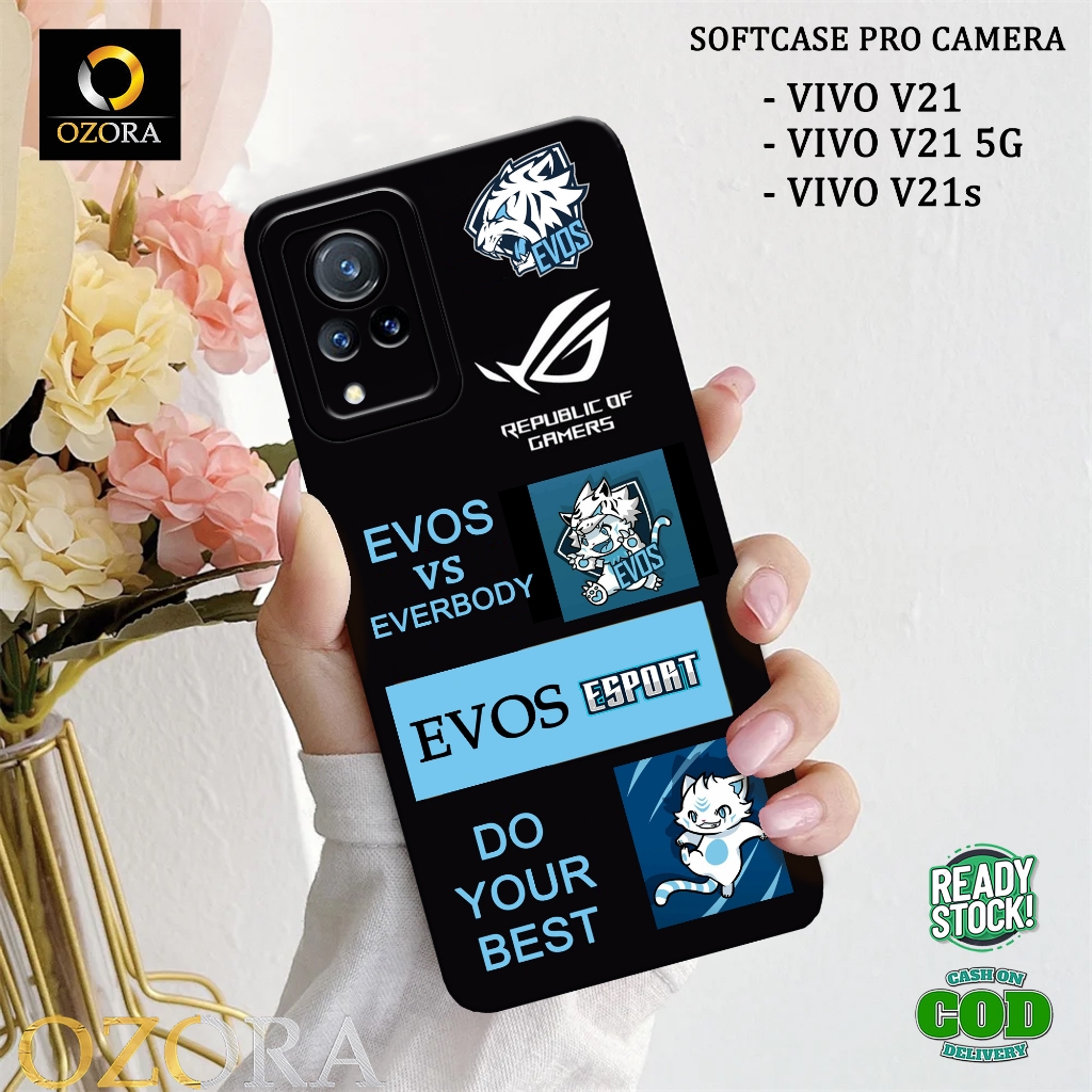 OZORA - Case VIVO V21 / V21 5G / V21s Terbaru - Fashion Case GAMERS - Casing Hp VIVO V21 / V21 5G / 