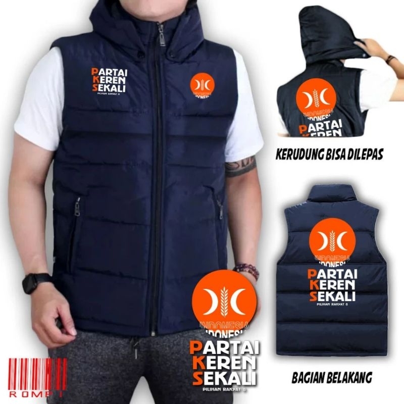 JAKET ROMPI PARTAI PKS JAKET PKS