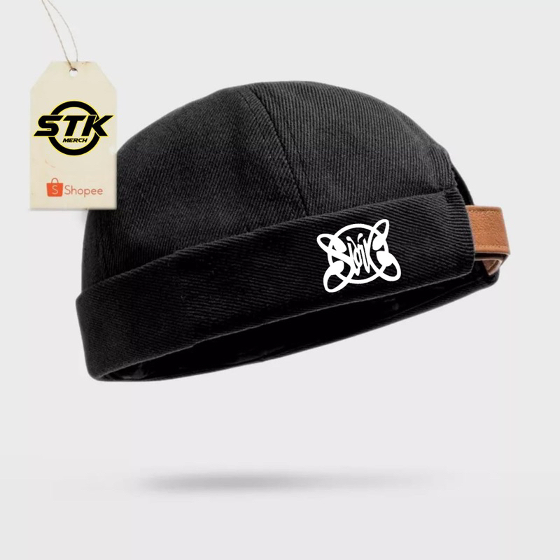 Miki hat dewasa tulisan logo Slank topi peci logo Slank