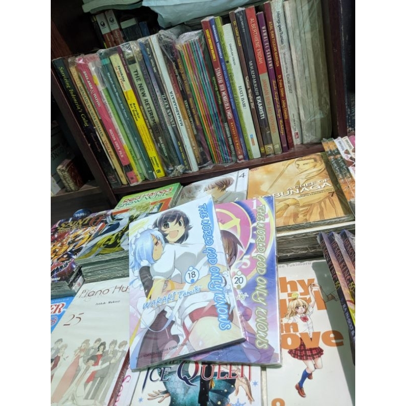 komik the world god only knows series 18 & 20