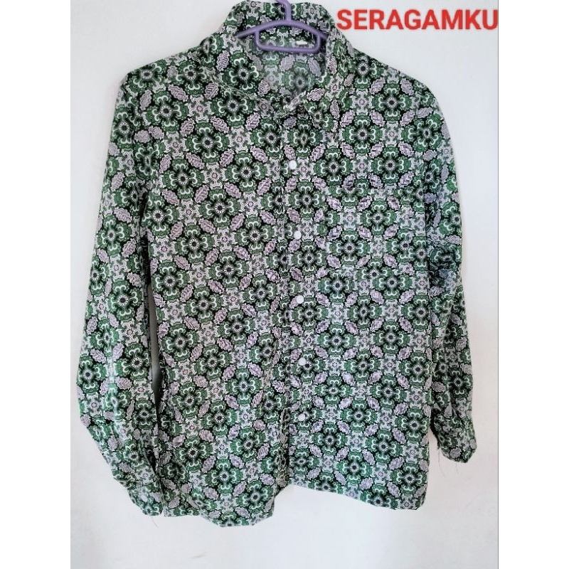 SERAGAM BATIK SEKOLAH NUSA HIJAU MI/SD