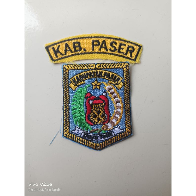 bed kabupaten paser bet pns pegawai negri kab paser logo bordir paser
