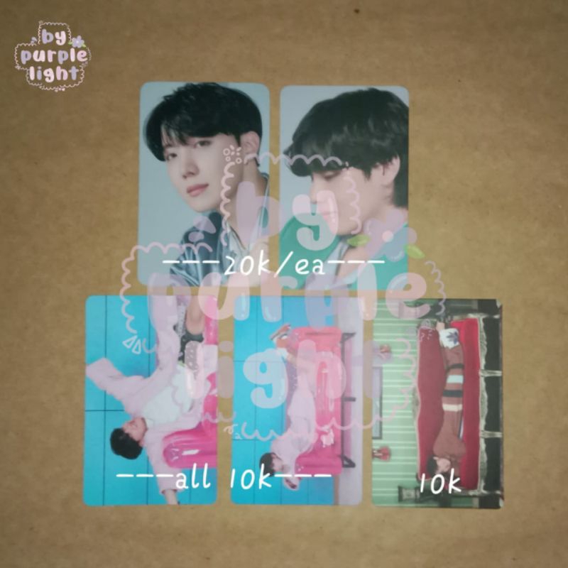 [OFFICIAL] PHOTOCARD BTS SAMSUNG BE DICON101 JHOPE V RM