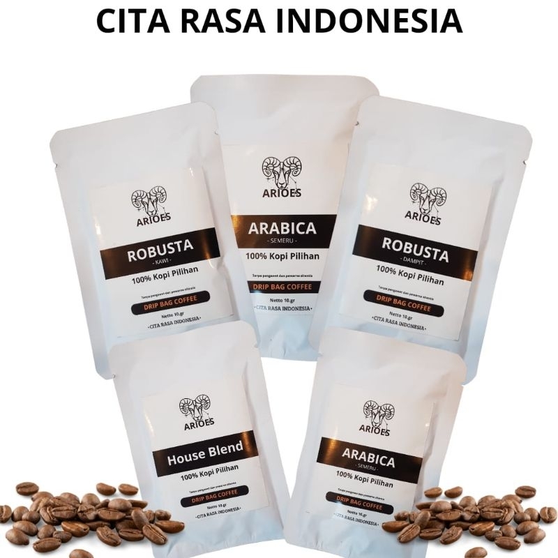 

Drip Bag Coffee Sachet Kopi saset | Kopi Drip Bag Murah | Kopi Instan Filter Robusta Dampit Arabika Semeru Robusta Kawi House Bland