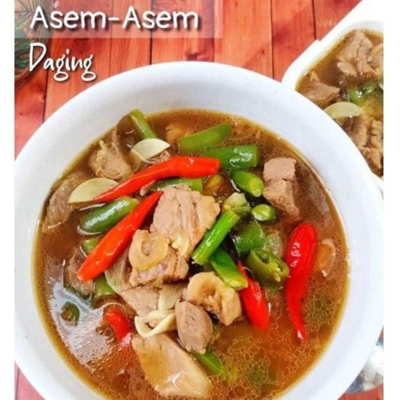 

ASEM ASEM DAGING KUAH SEGER 3-4 PORSI (READY)