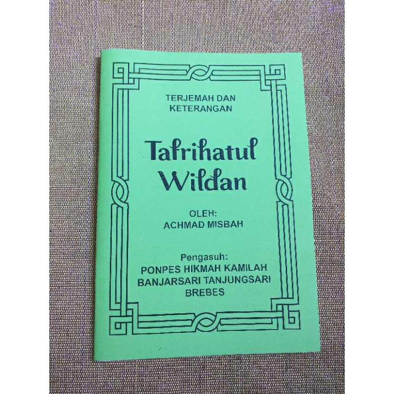 

Tafrihatul wildan penjelasan tafrihatul wildan awamil amil jurjani makna latin jawa